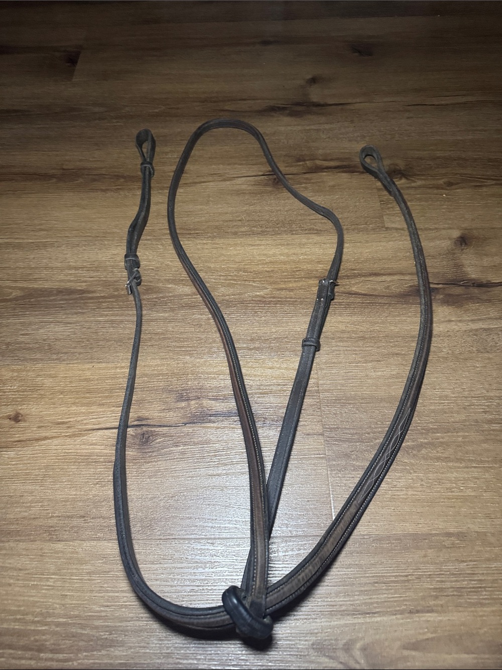 🐴 Standing Martingale w/Raised Fancy Stitching. Brown-Full 🐴